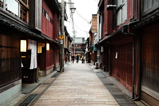 Higashi Chaya, Kanazawa, Japan