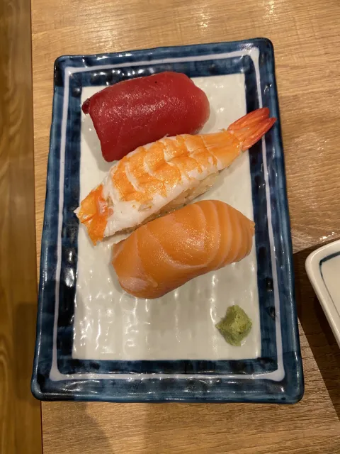 sushi at Sushi Totenpura New Tsurumatsu, Osaka, Japan