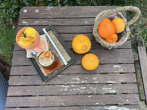 coffee break at Gamttanam Café, Jeju Island, South Korea