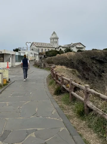strolling at Seopjikoji, Jeju Island, South Korea