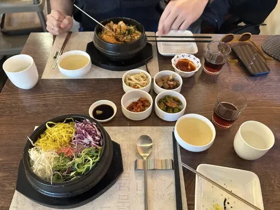 bibimbap at Thedam, Seoul, South Korea