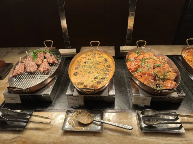 Dinner Buffet at The Shilla, Seoul, South Korea