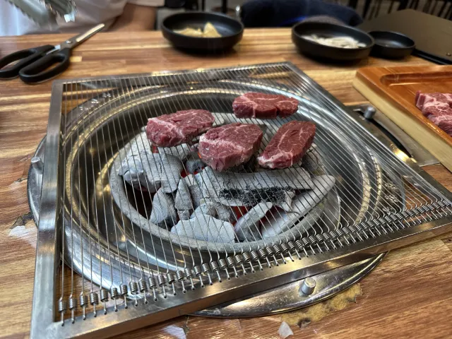 korean BBQ, Seoul, South Korea